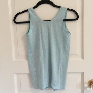 Baby blue tank top from ivivva